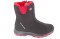 Śniegowce damskie DK, wzór SKIREST 15101, SOFT SHELL Technology, kolor BLK/RED D