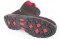 Śniegowce damskie DK, wzór SKIREST 15101, SOFT SHELL Technology, kolor BLK/RED D