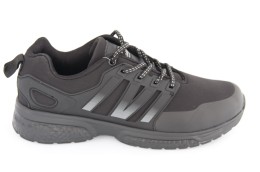 Obuwie sportowe czarne z szarym ATLETICO, model AT2009, SOFT SHELL Technology