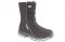 Śniegowce damskie czarne z limonką DK, SNOWBEST 2 1754 BLK/LEMON D, SOFT SHELL Technology