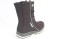 Śniegowce damskie czarne z limonką DK, SNOWBEST 2 1754 BLK/LEMON D, SOFT SHELL Technology