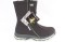 Śniegowce damskie czarne z limonką DK, SNOWBEST 2 1754 BLK/LEMON D, SOFT SHELL Technology