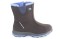 Śniegowce damskie czarne z niebieskim DK, model SKIREST 15101 BLK/BLUE D, SOFT SHELL Technology