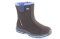 Śniegowce damskie czarne z niebieskim DK, model SKIREST 15101 BLK/BLUE D, SOFT SHELL Technology