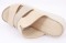Klapki damskie beżowe T. SOKOLSKI, model ARA 10217 BEIGE, skóra naturalna