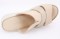 Klapki damskie beżowe T. SOKOLSKI, model ARA 10217 BEIGE, skóra naturalna