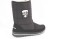 Śniegowce damskie czarne PROGRESS, model PR 3117 BLK, materiał tekstylny