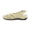 Sandały damskie beżowe T. Sokolski, model AMI L24-159 BEIGE, skóra naturalna