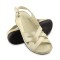 Sandały damskie beżowe T. Sokolski, model AMI L24-159 BEIGE, skóra naturalna