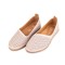 Baleriny damskie beżowe Sokolski, wzór RO 2103 BEIGE, skóra naturalna