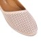 Baleriny damskie beżowe Sokolski, wzór RO 2103 BEIGE, skóra naturalna