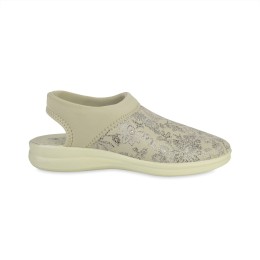Sandały damskie zdrowotne beżowe SANITAL FLEX, model 8232.36 BEIGE