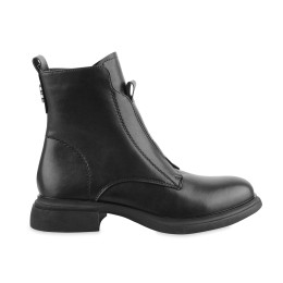 Botki damskie czarne T.SOKOLSKI, model HW Z24-271 BLK , skóra naturalna