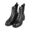 Botki damskie czarne T.SOKOLSKI, model HW Z24-266 BLK , skóra naturalna licowa