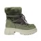 Botki damskie zielone T.SOKOLSKI, model TW Z24-309 GREEN , skóra naturalna nubuk