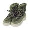 Botki damskie zielone T.SOKOLSKI, model TW Z24-309 GREEN , skóra naturalna nubuk
