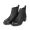 Botki damskie czarne SKOTNICKI, model B-3-1361 BLACK , skóra ekologiczna