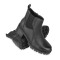 Botki damskie czarne SKOTNICKI, model B-3-1361 BLACK , skóra ekologiczna