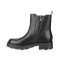 Botki damskie czarne SKOTNICKI, model B-3-1360 BLACK , skóra ekologiczna
