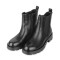 Botki damskie czarne SKOTNICKI, model B-3-1360 BLACK , skóra ekologiczna