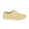 Półbuty damskie cytrynowe Sokolski, wzór LYN W25-01 LEMON skóra naturalna