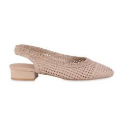 Sandały damskie beżowe T. Sokolski, model SK L25-334 BEIGE, materiał tekstylny