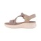 Sandały damskie beżowe T. Sokolski, model CH L24-379 BEIGE, skóra ekologiczna