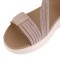 Sandały damskie beżowe T. Sokolski, model CH L24-379 BEIGE, skóra ekologiczna