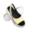 Sandały damskie żółte T. Sokolski, model TS L25-247 YELLOW skóra naturalna licowa