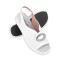 Sandały damskie białe COMFORT T. Sokolski, model LYN L25-10 WHT, skóra naturalna ażurowa