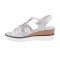 Sandały damskie COMFORT beżowe T. Sokolski, model KEN L25-619 SILVER, skóra naturalna 